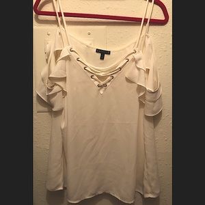 Express, Double Spaghetti Strap, Cream, XL NWOT